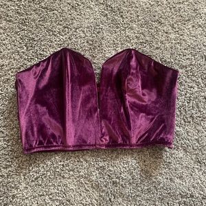 VS velvet bra top